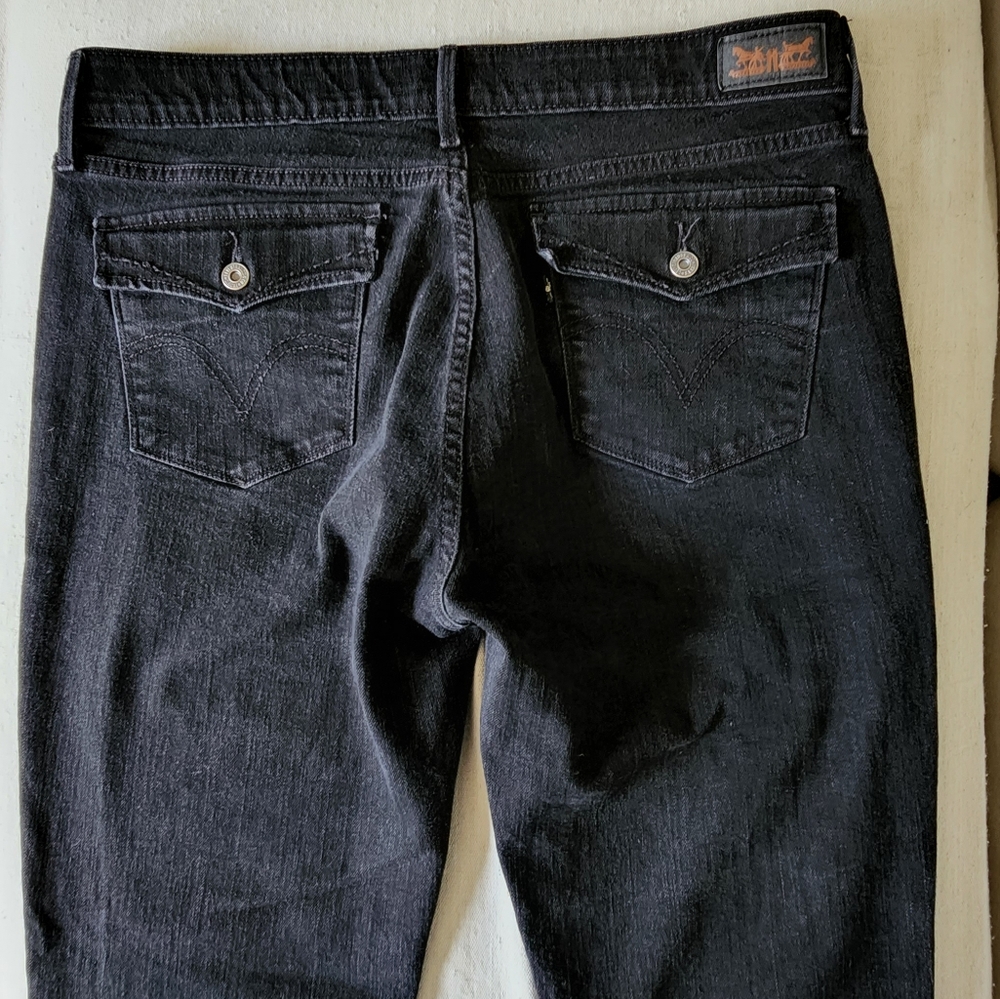 Levi's women's Perfect Waist 525 Black size 14 M EUC